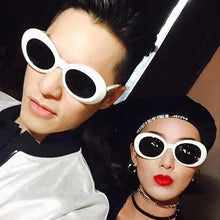 Load image into Gallery viewer, Clout Goggles Kurt Cobain Glasses Men Women Luxury Brand Designer Oval Sunglasses Female Male NIRVANA Sun Glasses UV400