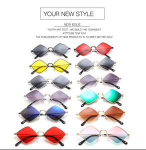 Fashion Metal Sunglasses Women Vintage Men Classic Small Frame Female Sun Glasses Goggle Uv400 Ladies Oculos Gafas De Sol