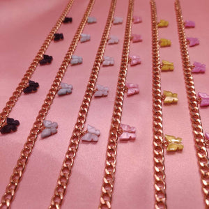 Punk Gold  Silver Color Chain 5 Butterfly Pendant Necklace for Women Wedding Party Statement 2020 Cute Choker Necklaces Jewelry