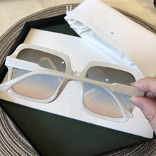 Load image into Gallery viewer, High Quality Brand Design Women Sunglasses Luxury Glasses Lady Square Sunglass Woman 2022 Gradient Pink Blue Lens Men Eyeglasses