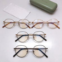 Load image into Gallery viewer, Korean Brand Pure Titanium Glasses Frame Irregular Optical Glasses Frame Women Men Ultralight Myopia Prescription Eyewear