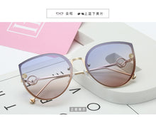 Load image into Gallery viewer, New Women Sunglasses Rimless UV400 Brand Designer High Quality Gradient Sun Glasses Female oculos
