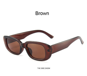 2022 Occhiali da sole quadrati Donna Luxury Brand Viaggi Piccolo rettangolo Occhiali da sole Moda femminile Retro Lunette De Soleil Femme 