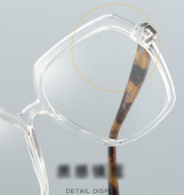 Carica l&#39;immagine nel visualizzatore di Gallery, Plastic Titanium Glasses Frames Polygon Anti Blue Men Women Optical Fashion Computer Glasses