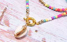 Load image into Gallery viewer, MOON GIRL Big Seashell Long Pendant Necklace Bohemian Fashion Chic Girl Statement Boho Party Collier Femme Dropshipping