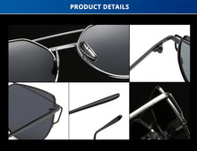 Load image into Gallery viewer, Classic Cat Eye Sunglasses Women 2022 Metal Big Cateye Sun Glasses For Ladies Vintage Mirror Shades Oculos UV400