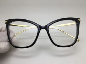 Retro Cat Eye Glasses Women's Eyeglasses Frame Luxury Brand Designer Spectacles Transparent Cat's Eye Glasses Female Eyewear
