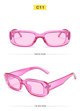 Load image into Gallery viewer, Vintage Sunglasses Women Brand Designer Retro Sunglass Rectangle Sun Glasses Oculos Lunette De Soleil Femm