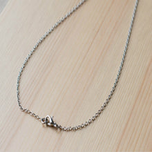Load image into Gallery viewer, 2020 Fashion New Black Rectangle Pendant Necklace Men Trendy Simple Stainless Steel Chain Men Necklace Jewelry Gift