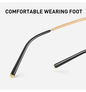 Anti Blue Light Glasses Women Titanium Frame Round Clear Computer Glasses Photochormic Optical Eyeglasses  New BF1820