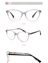 Load image into Gallery viewer, Retro Women Cateye Glasses Frame Fashion Optical Eyewear Female Vintage Mypoia Prescription Glasses Cute Spectacles
