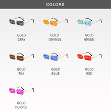 Load image into Gallery viewer, New Frameless Personality Hollow Blade Woman Sunglasses Retro Unique Hollow Funny Sunglasses Party Catwalk Men Sun Glasses