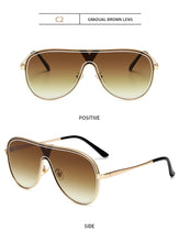 Load image into Gallery viewer, Brand Design Fashion Sunglasses Women Metal Gradient Sun Glasses High Quality Men UV400 Sunglass Shades Eyewear Oculos de sol