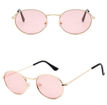 Load image into Gallery viewer, Oval Women Sunglasses Glasses Luxury Brand Clear Sunglasses Trendy Eyeglasses Alloy Adult Spectacles Black Eyewear