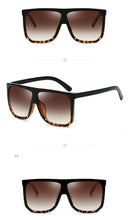 Load image into Gallery viewer, Sexy Square Sunglasses Women Fashion Brand Oversized Sun Glasses Female Black Brown Shades for Men Ladies Lunette Femme Oculos
