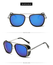 Load image into Gallery viewer, Iron Man 3 Matsuda TONY stark Sunglasses Men Rossi Coating retro Vintage Designer Sun glasses Oculos Masculino Gafas del UV400