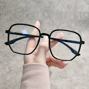2022 Trends Anti Blue Light Oversized Glasses Computer Women Blue Blocking Gaming  Men Transparen Eyeglasses Spectacles Frame