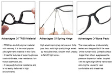 Load image into Gallery viewer, OCCI CHIAR Cat Eye Blue Light Glasses Frame Women Computer Glasses Decorative Myopia Prescription Eyeglasses Frames Fake Eyewear