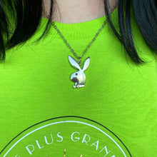 Load image into Gallery viewer, Cute Rabbit Necklace, Rabbit Charms, Rabbit Gentleman Charms, DIY Animal Jewelry Charms, Friend&#39;s Gifts A1715