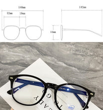 Carica l&#39;immagine nel visualizzatore di Gallery, Round Glasses Frame Women Anti Blue Light Glasses For Women Designer Optical Eye Glasses Frames Retro Clear Eyewear Men
