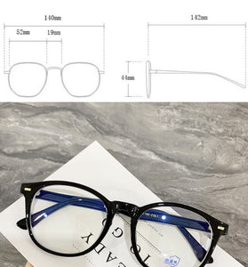 Round Glasses Frame Women Anti Blue Light Glasses For Women Designer Optical Eye Glasses Frames Retro Clear Eyewear Men