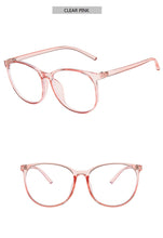 Load image into Gallery viewer, Round Computer Glasses Frame Women Men  Anti Blue Light Transparent Eyewear Blocking Glasses Clear Optical Spectacle Eyeglasses