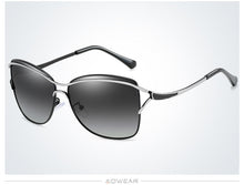Load image into Gallery viewer, Luxury Vintage Polarized Sunglasses Women Fashion Oversized Sun Glasses Ladies Cat Eye Shades Glasses Oculos Gafas