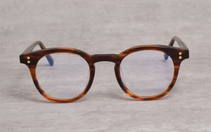 High Quality Korean Brand GENTLE  Milan Eyeglasses Frames Women Men Round Acetate Prescription Reading Glasses Frames With Case