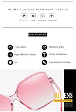 Load image into Gallery viewer, New Sunglasses Women Oversize Fashion Gradient Brand Designer Female Sun Glasses UV400 lentes de sol mujer очки