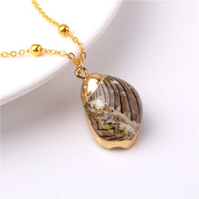 Load image into Gallery viewer, Conch Shell Necklace Sea Beach Shell Chain Pendant Necklace For Women Collier Femme Shell Cowrie Summer Jewelry Bohemian