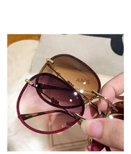 Load image into Gallery viewer, 2022 New Diamond Sunglasses Female Imitation Rhinestones Gradient Color UV400 Women Sunglasses
