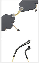 Load image into Gallery viewer, Women Sunglasses Personalized Rimless Sunglasses For Women Vintage Retro Glasses Female Unisex Steampunk Cloud Style CH4