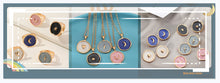 Carica l&#39;immagine nel visualizzatore di Gallery, Simple Stars Moon Necklaces Fashion Europen Alloy Oil Drop Women Long Heart Round Golden Pendant Necklace Jewelry For Girls