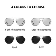 Load image into Gallery viewer, 【HAILSTER】 Men&#39;s Disourable and Polarized Sunglasses , Polygon Frame Glasses P8692