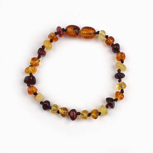Gioielli in ambra con nome personalizzato Perline in ambra baltica Regalo per mamma e bambino Design creativo Bracciale/collana in ambra personalizzata 