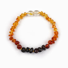 Carica l'immagine nel visualizzatore di Gallery, Braccialetti in ambra miele per cavigliere per bambini 14 cm-20 cm Gioielli originali fatti a mano Perline di ambra baltica per donne Regali per adulti 