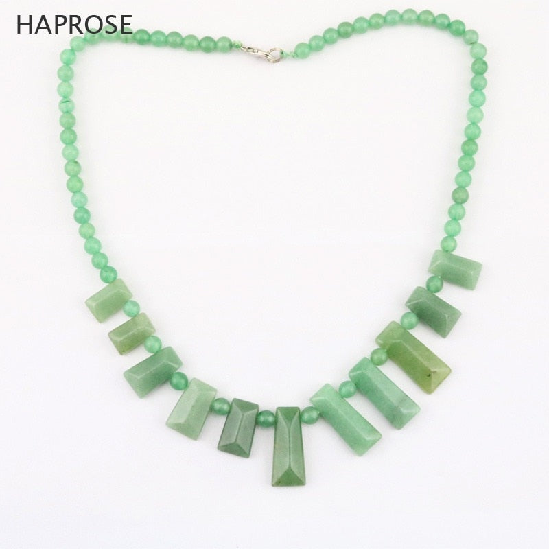 Box Beryl necklace fashion jewelry indian necklace Green Beryl Beads Ball Necklace Gift Round beads size