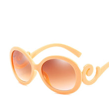 Load image into Gallery viewer, HAPTRON Big Oval Sunglasses Women Vintage Gradient Brand Designer Sun Glasses Retro 90s Ladies Oculos De Sol Black White Red