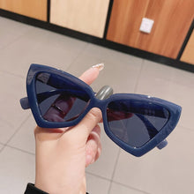 Load image into Gallery viewer, HBK Cat Eye Retro Sunglasses Lady Polygon Funny Sun Glasses Female Candy Jelly Color Special Eyewear Men&#39;s Shade Party