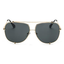 Load image into Gallery viewer, HBK  Oversized Pilot Sunglasses Women UV400 Retro Brand Designer Big Frame Sun Glasses For Female Ladies Eyewear