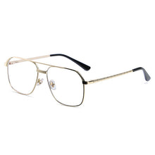 Load image into Gallery viewer, HBK Ladies Sunglasses Women Men  Brand Square Mirror Lens Sun Glasses Crystal Chain Summer Oculos Lunette De Soleil Femme
