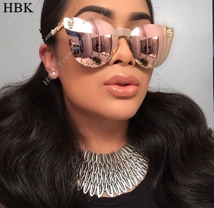 Lunette metal rose gold deals