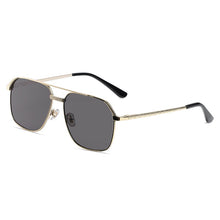 Carica l&#39;immagine nel visualizzatore di Gallery, HBK Occhiali da sole quadrati Uomo Donna Classic Steampunk Montatura in lega Occhiali da sole Specchio Estate Uomo Esterno Guida UV400 Oculos 
