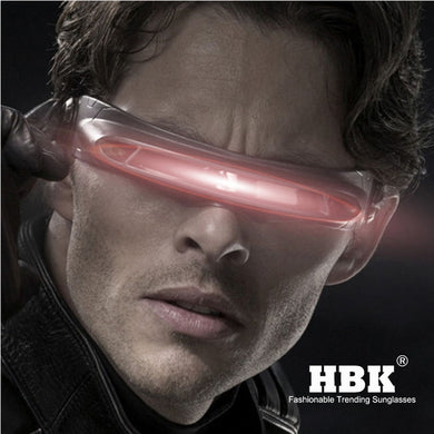 HBK X-man laser Cyclops Halloween Party sunglasses designer Special Memory materials  Polarized  Travel Shield Cool UV400