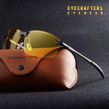 Load image into Gallery viewer, HD Night Vision Glasses Men Oculos Driver Goggles Yellow Driving Glasses Male Polarized Sunglasses for Night gafas de sol