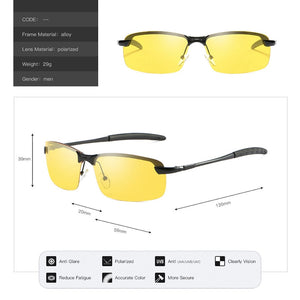 HD Night Vision Glasses Men Oculos Driver Goggles Yellow Driving Glasses Male Polarized Sunglasses for Night gafas de sol