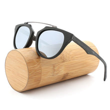 Load image into Gallery viewer, HDCRAFTER 2023 Vintage Wooden Sunglasses Polarized Classic Mens Wood Sun Glasses with Bamboo Box