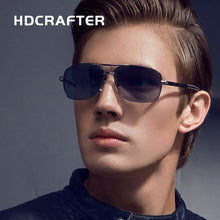 Load image into Gallery viewer, HDCRAFTER Brand Designer Sunglasses Men Polarized Driving Mirror Sun Glasses For Men  oculos de sol masculino