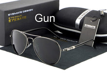 Load image into Gallery viewer, HDCRAFTER Polarized Lens Sunglasses for Men/Women Pilot Driving Sunglasses Alloy Classic Sun Glasses Oculos de sol masculino
