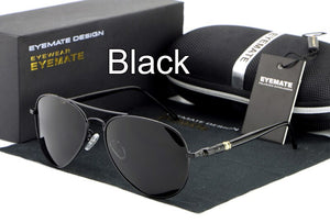 HDCRAFTER Polarized Lens Sunglasses for Men/Women Pilot Driving Sunglasses Alloy Classic Sun Glasses Oculos de sol masculino